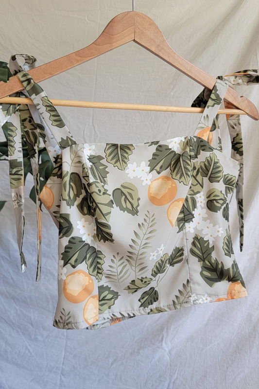 Clementine Crop Top