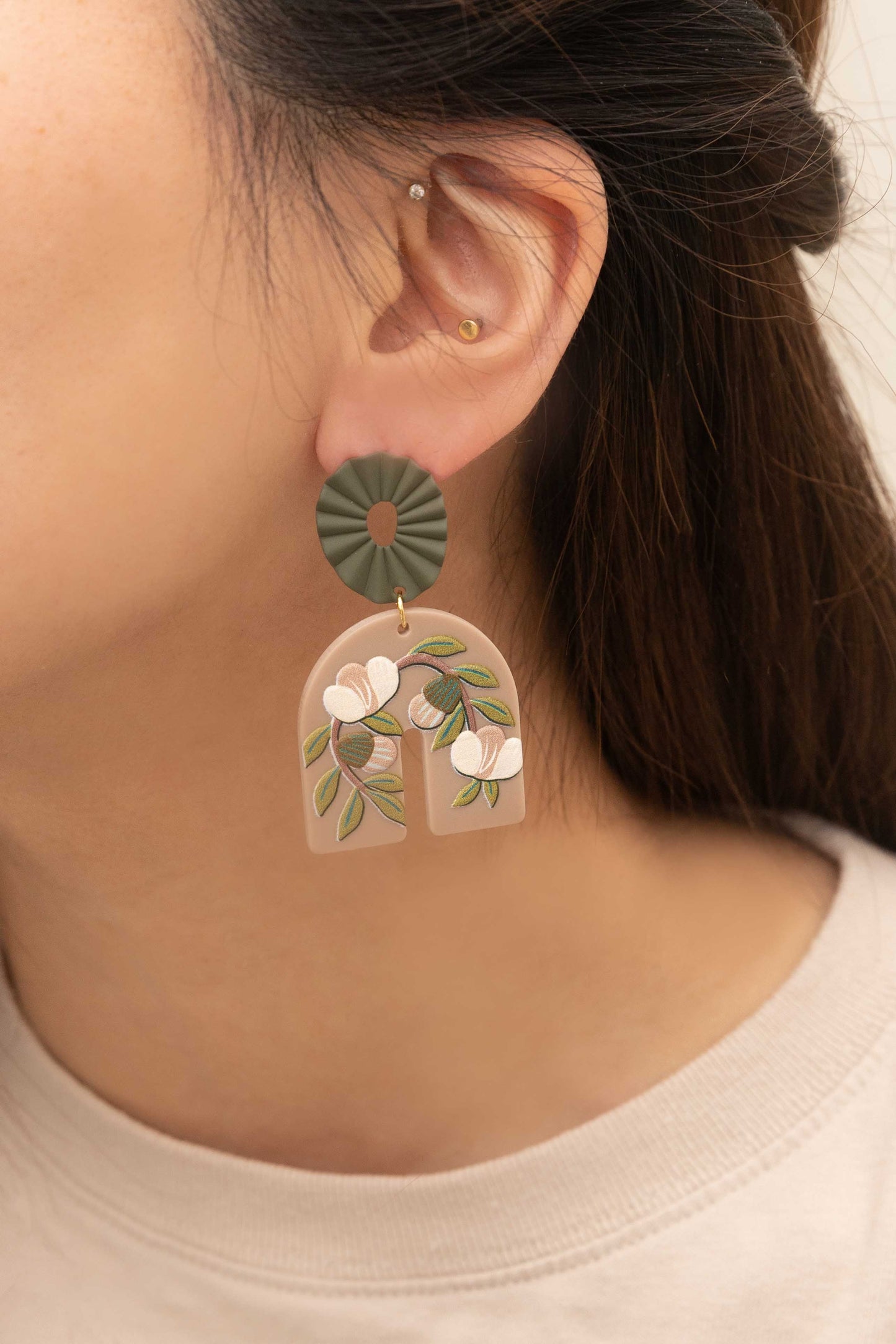 The Gardenia Earrings